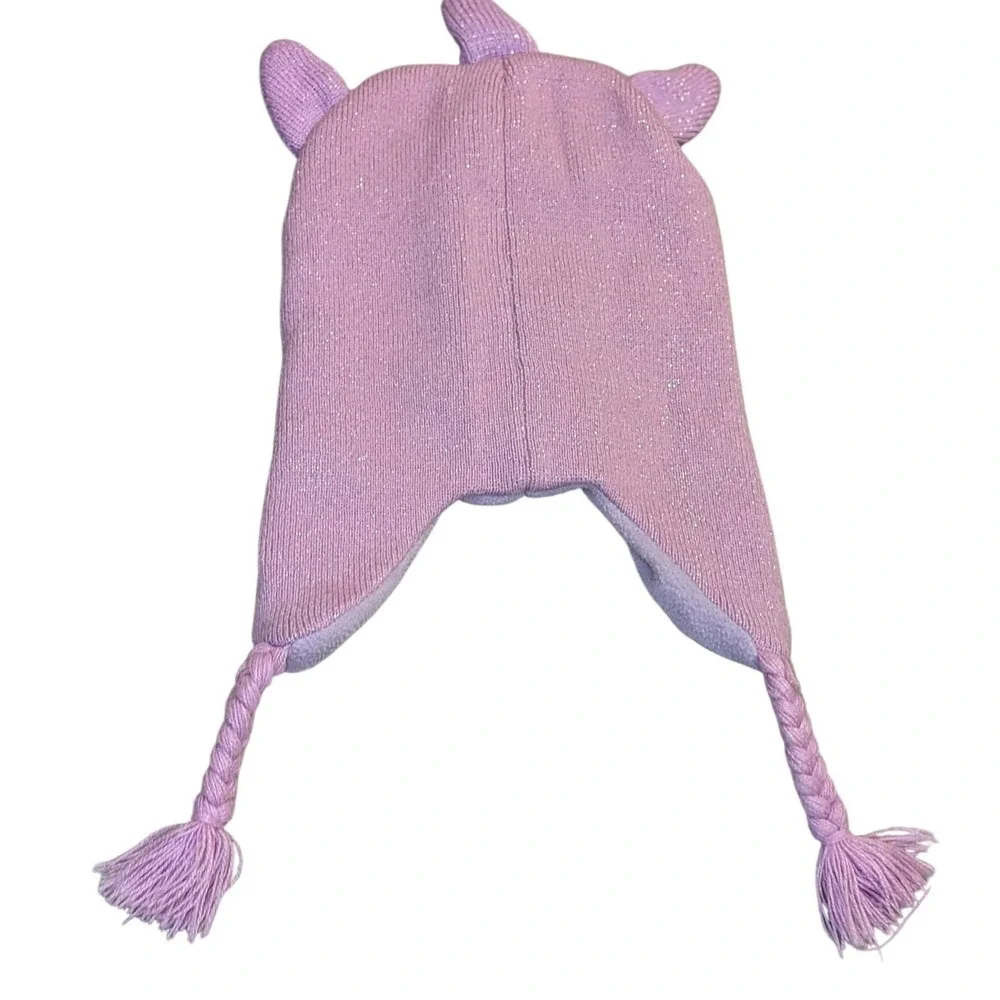 My Little Pony Twilight Sparkle Hat Beanie Purple‎ Sparkle Sequin Ears Cute